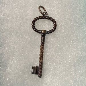 Medium Oval Sterling Silver Tiffany & Co Key